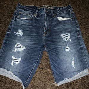 American eagle men’s jean shorts